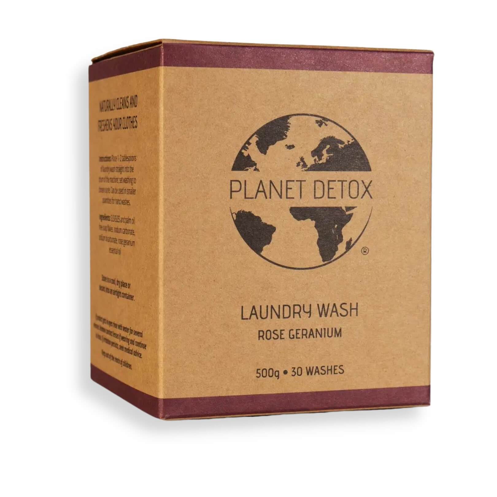 Laundry Wash Powder - Rose Geranium - Plastic Free Amsterdam