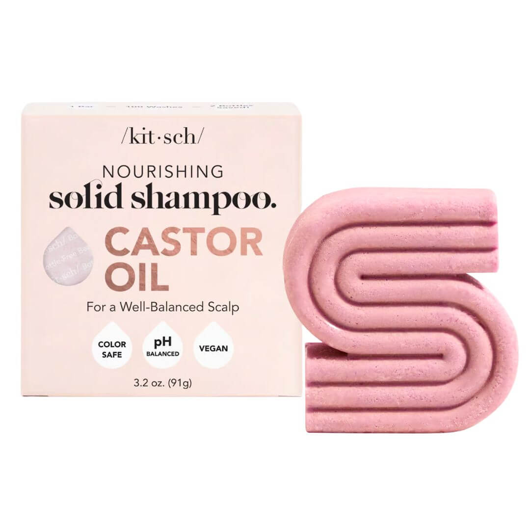 Castor Oil Shampoo Bar - Nourishing - The Plastic Free Co.