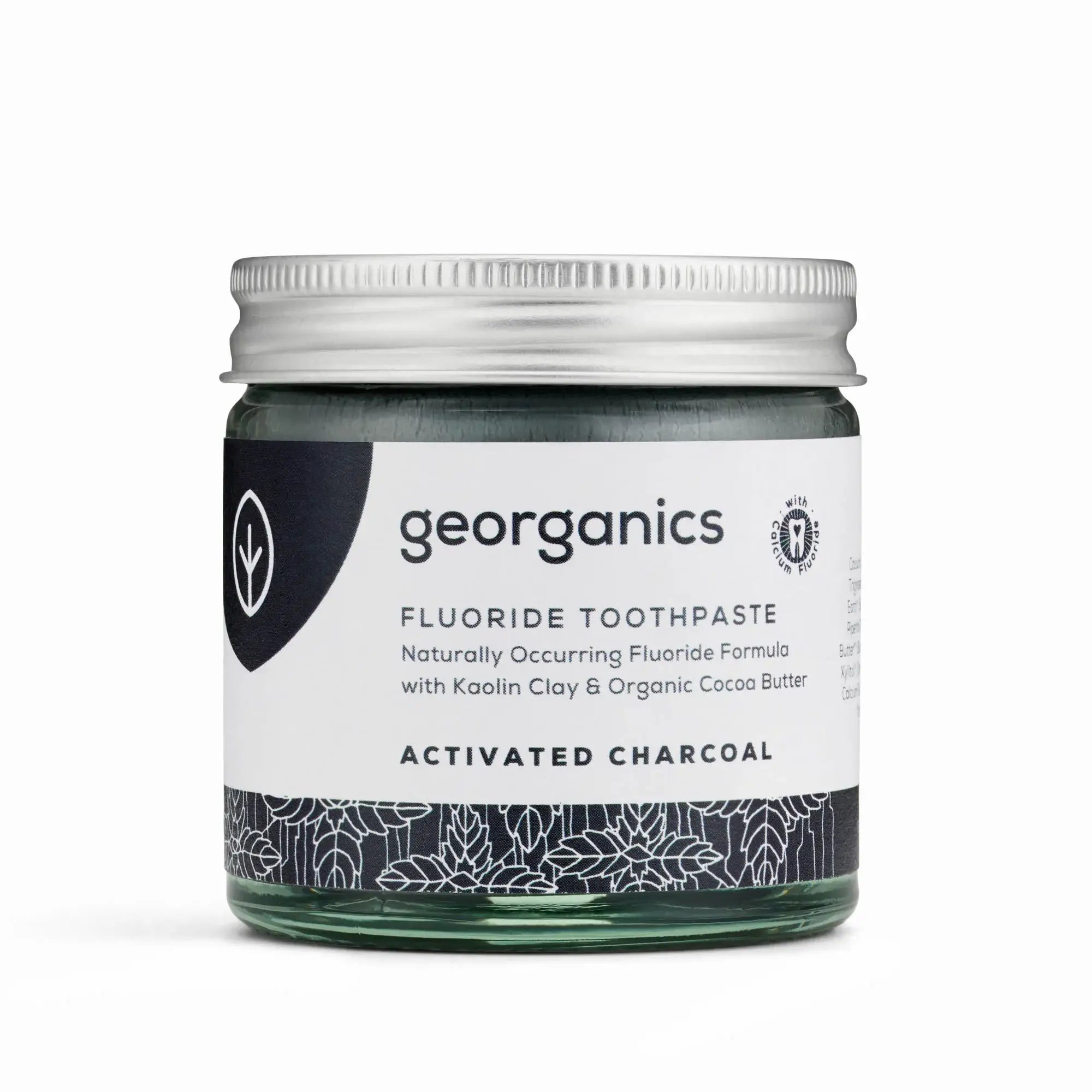 Mineral Toothpaste  -  Activated Charcoal - The Plastic Free Co.