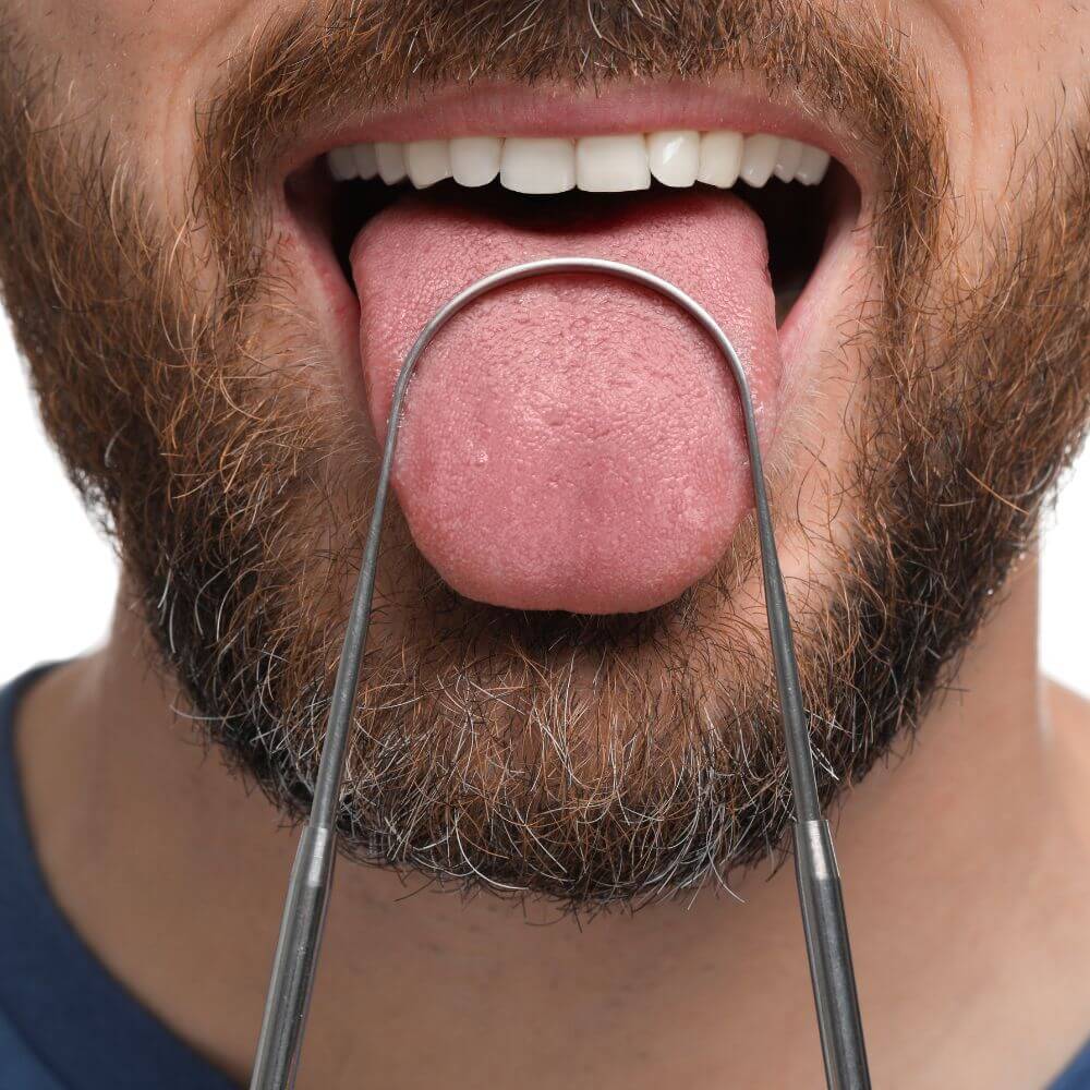 Stainless Steel Tongue Scraper - The Plastic Free Co.