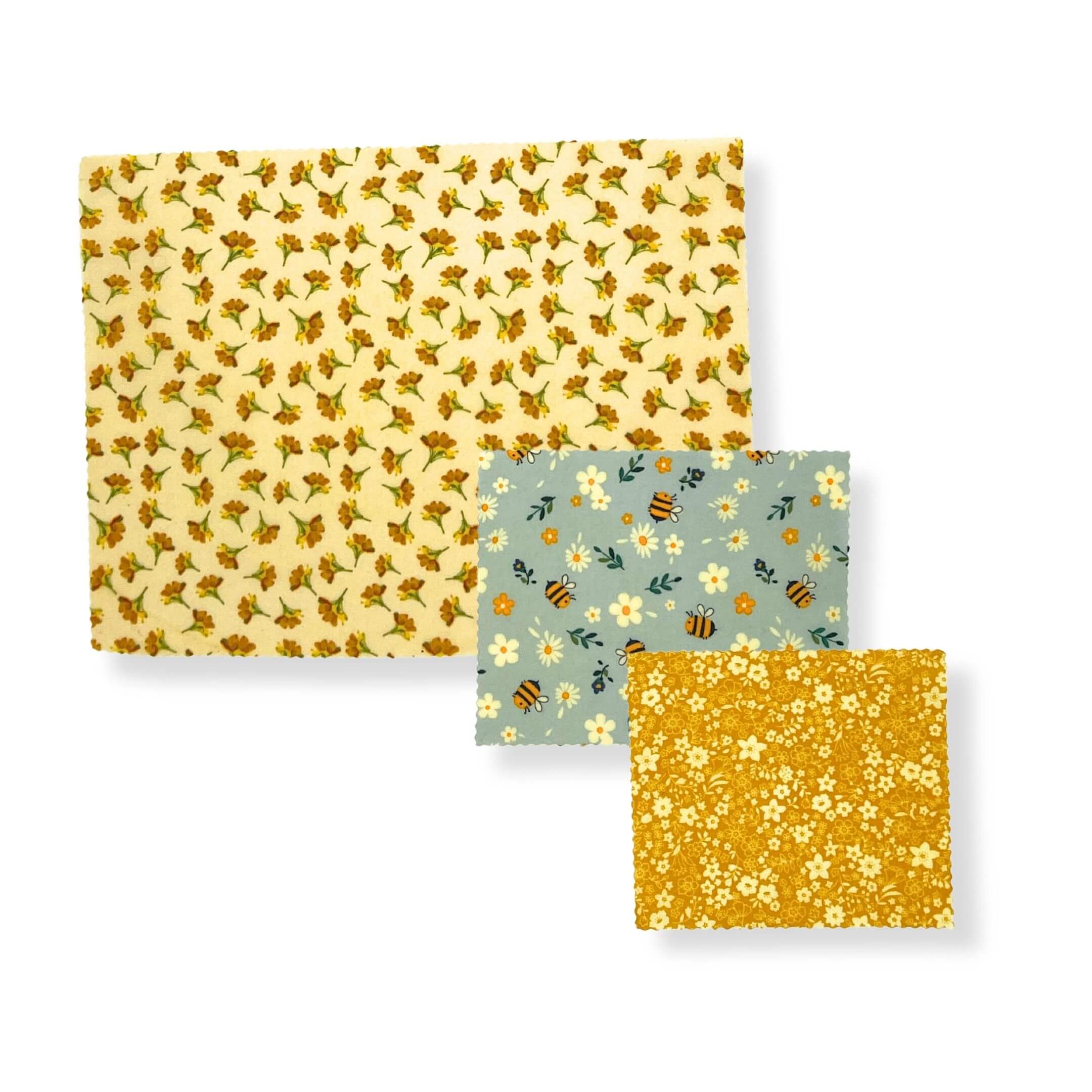 Beeswax Food Wraps - Limited Edition Spring - The Plastic Free Co.