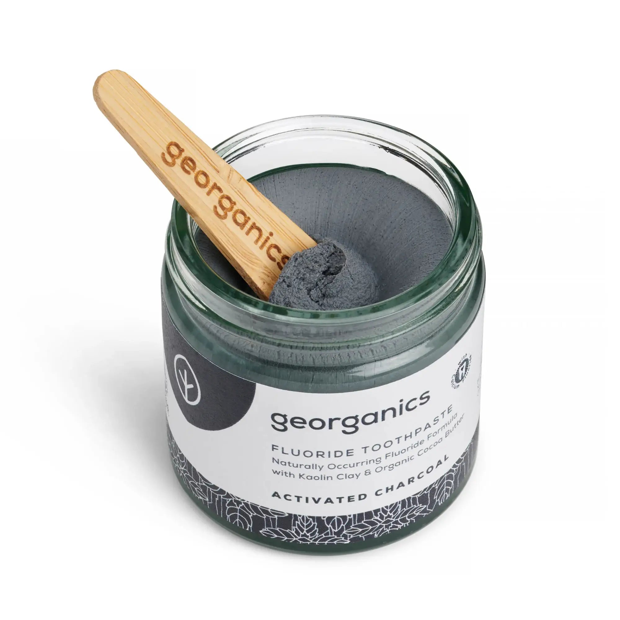 Mineral Toothpaste  -  Activated Charcoal - The Plastic Free Co.