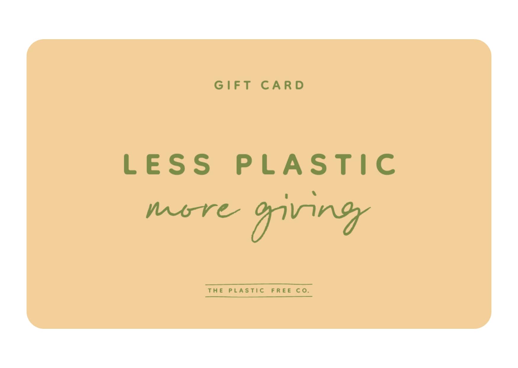 Digital Gift Card - Plastic Free Amsterdam
