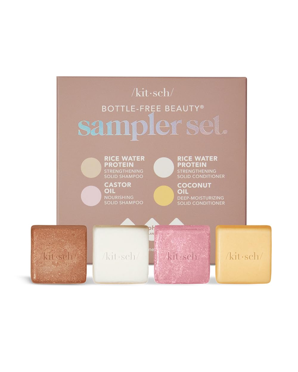 Kitsch Shampoo + Conditioner Sampler Set - The Plastic Free Co.