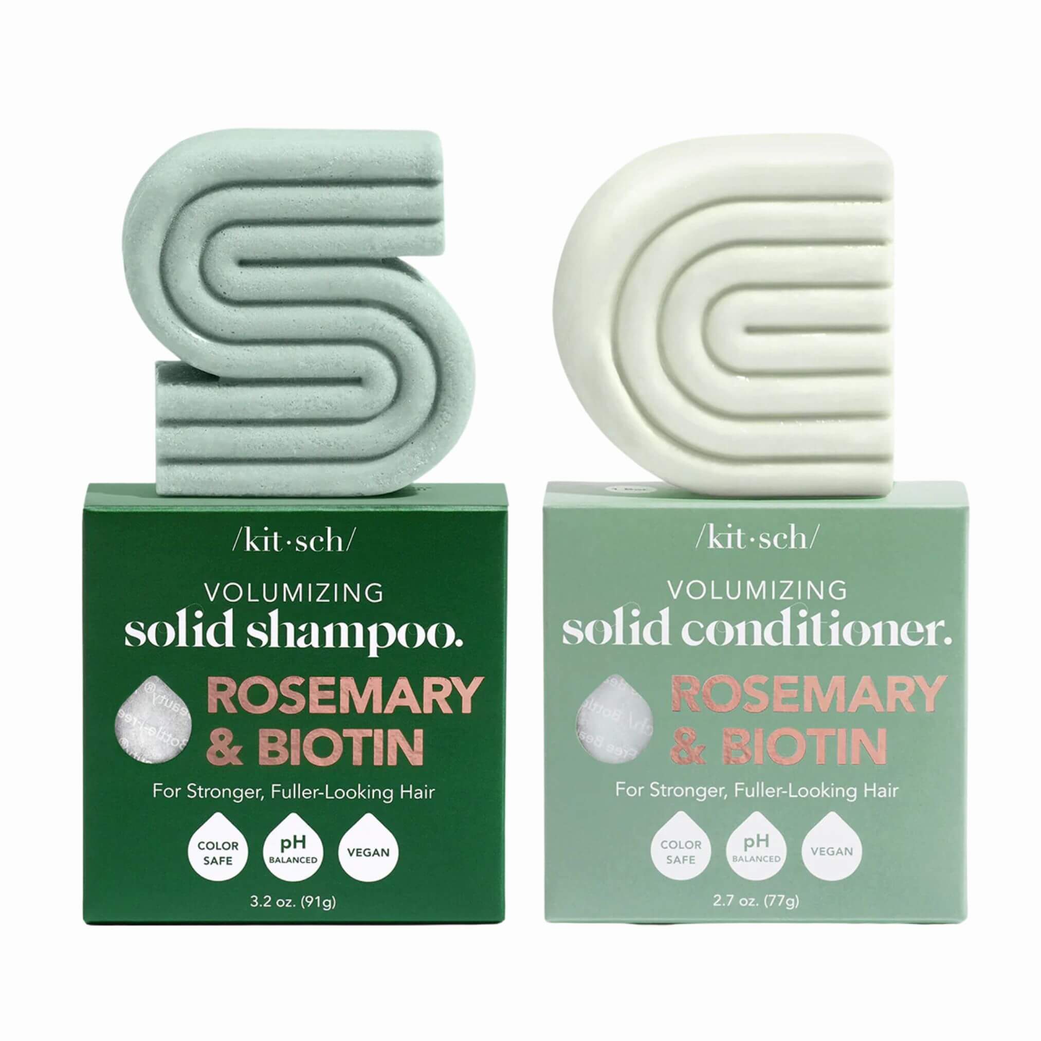 Volumizing Shampoo + Conditioner Bundle - The Plastic Free Co.