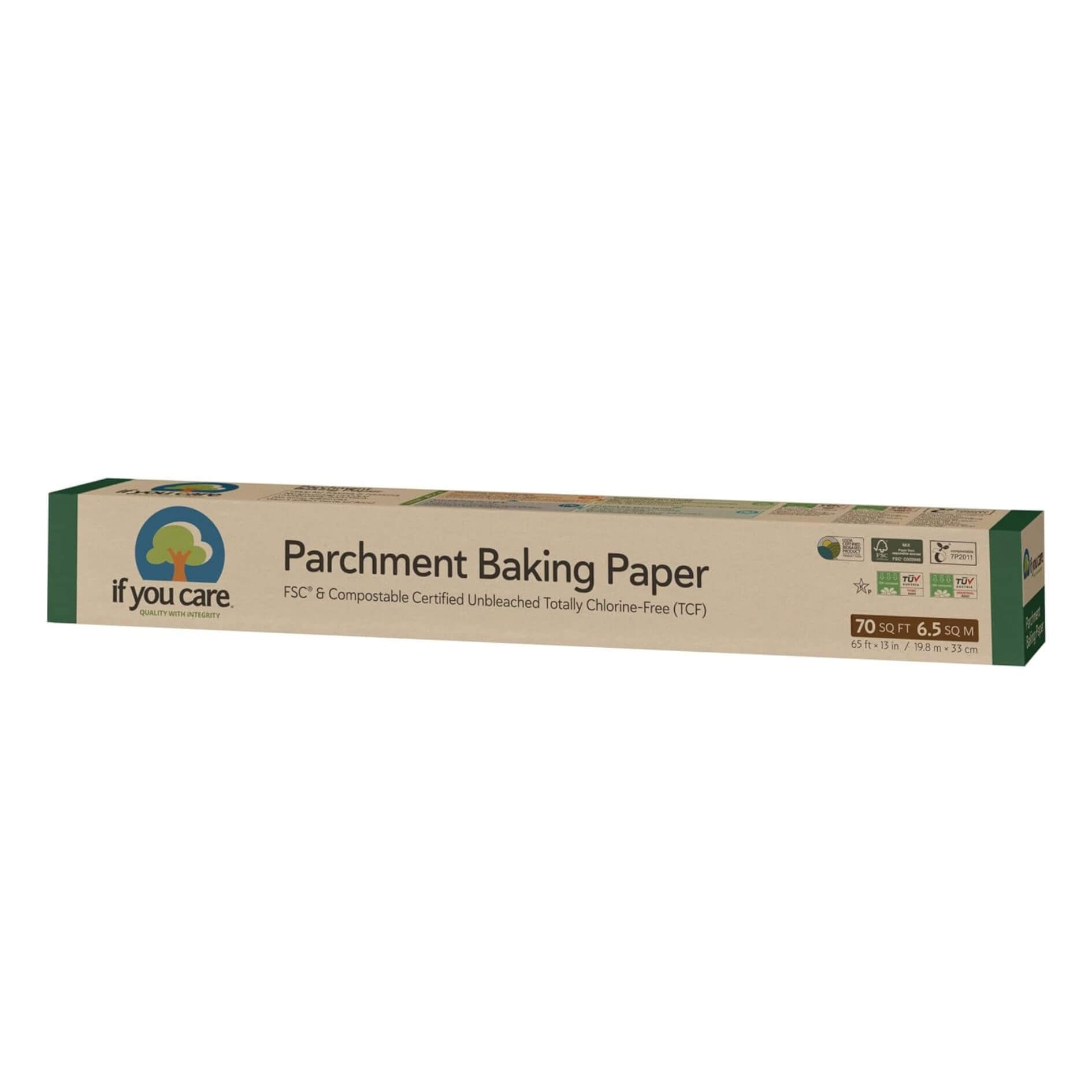 Parchment Baking Paper - 24 Sheets - The Plastic Free Co.