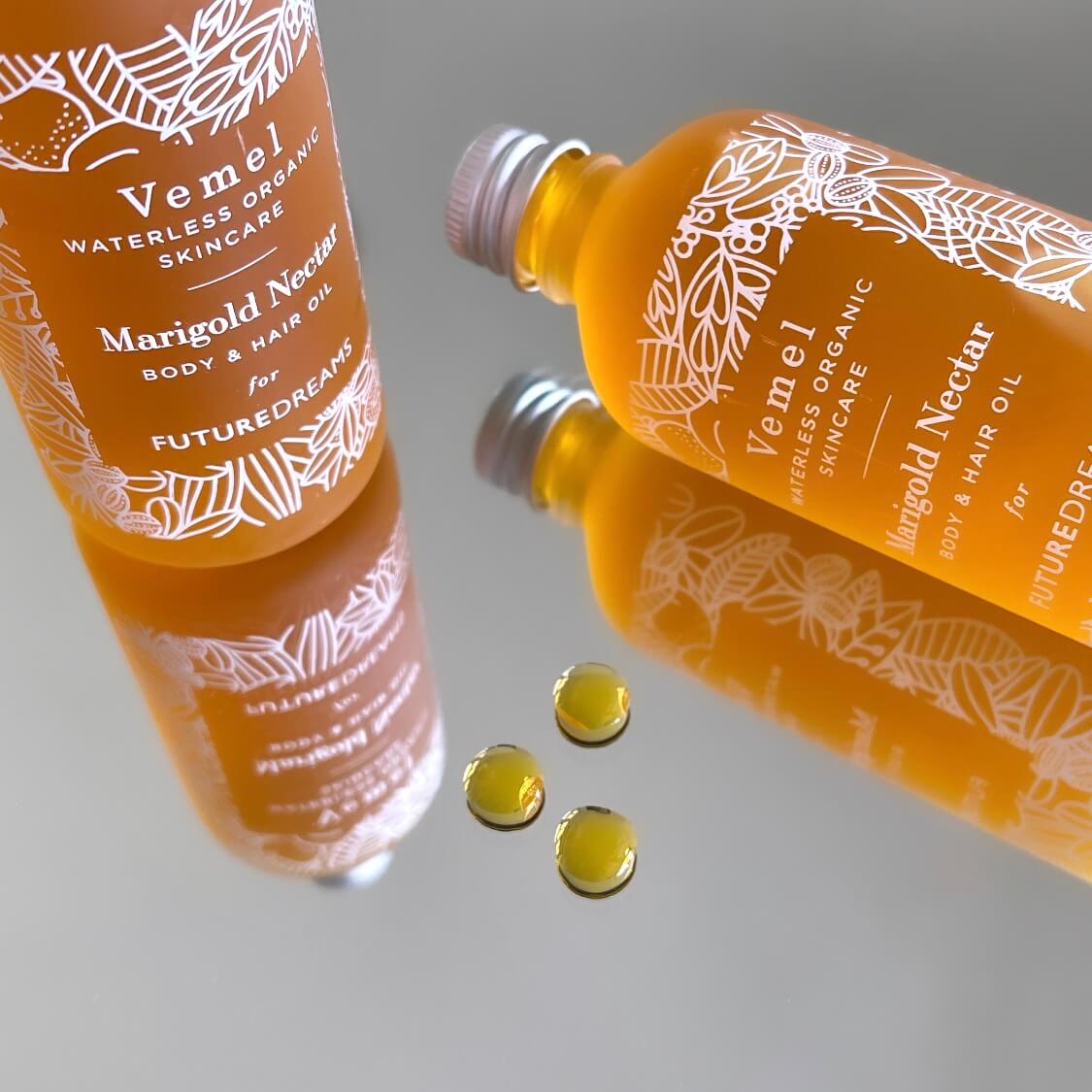 Body and Hair oil - Limited Edition Marigold Nectar - Plastic Free Amsterdam