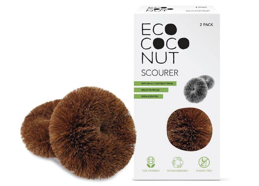 Coconut Scourers - Twin Pack - Plastic Free Amsterdam