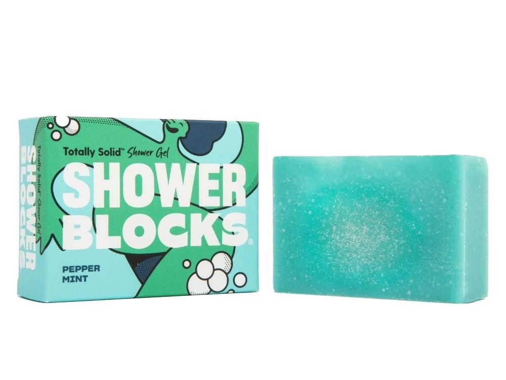 Shower Gel Block - Pepper Mint - Plastic Free Amsterdam