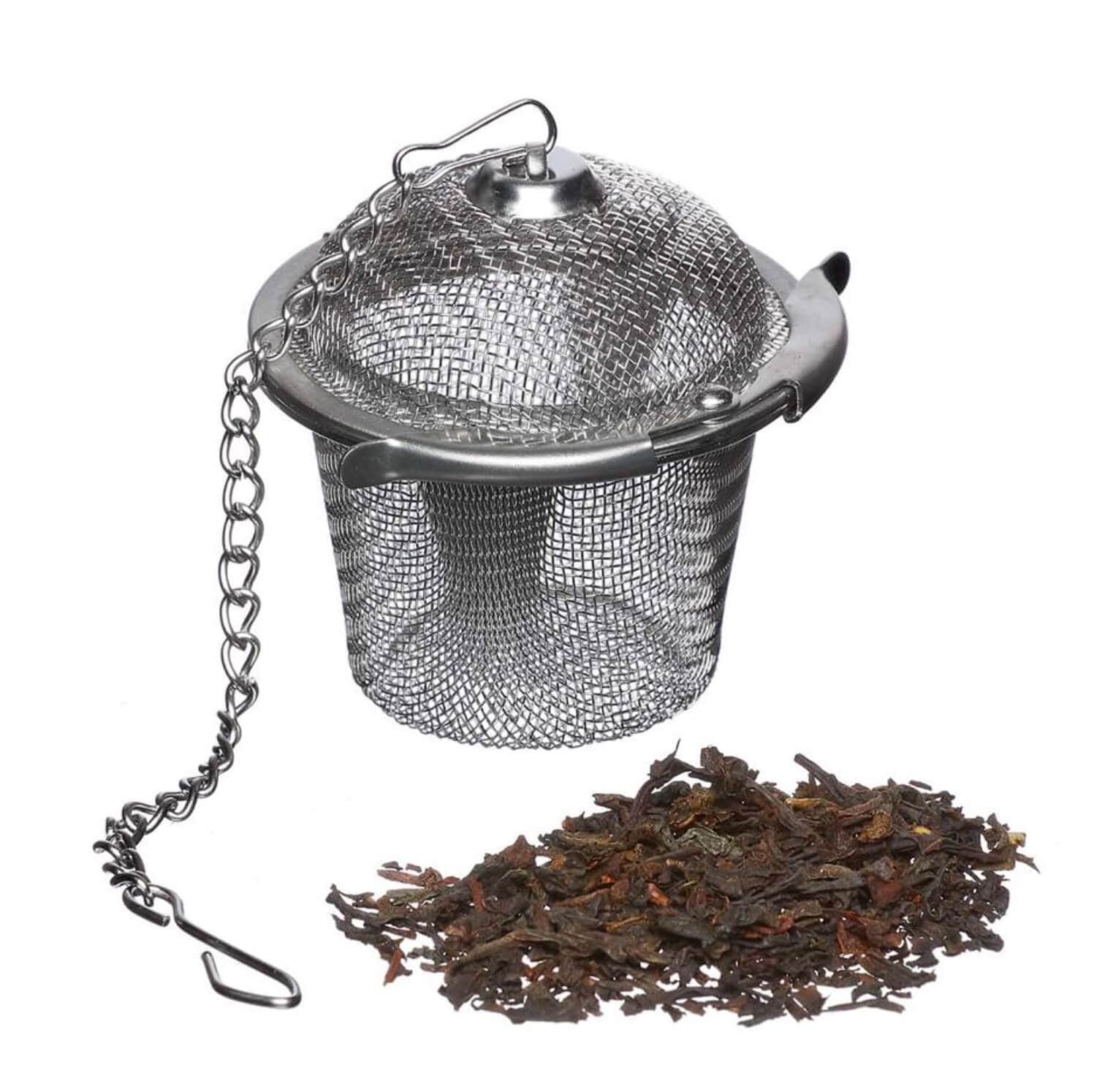 Stainless Steel Loose Leaf Tea Infuser - Plastic Free Amsterdam