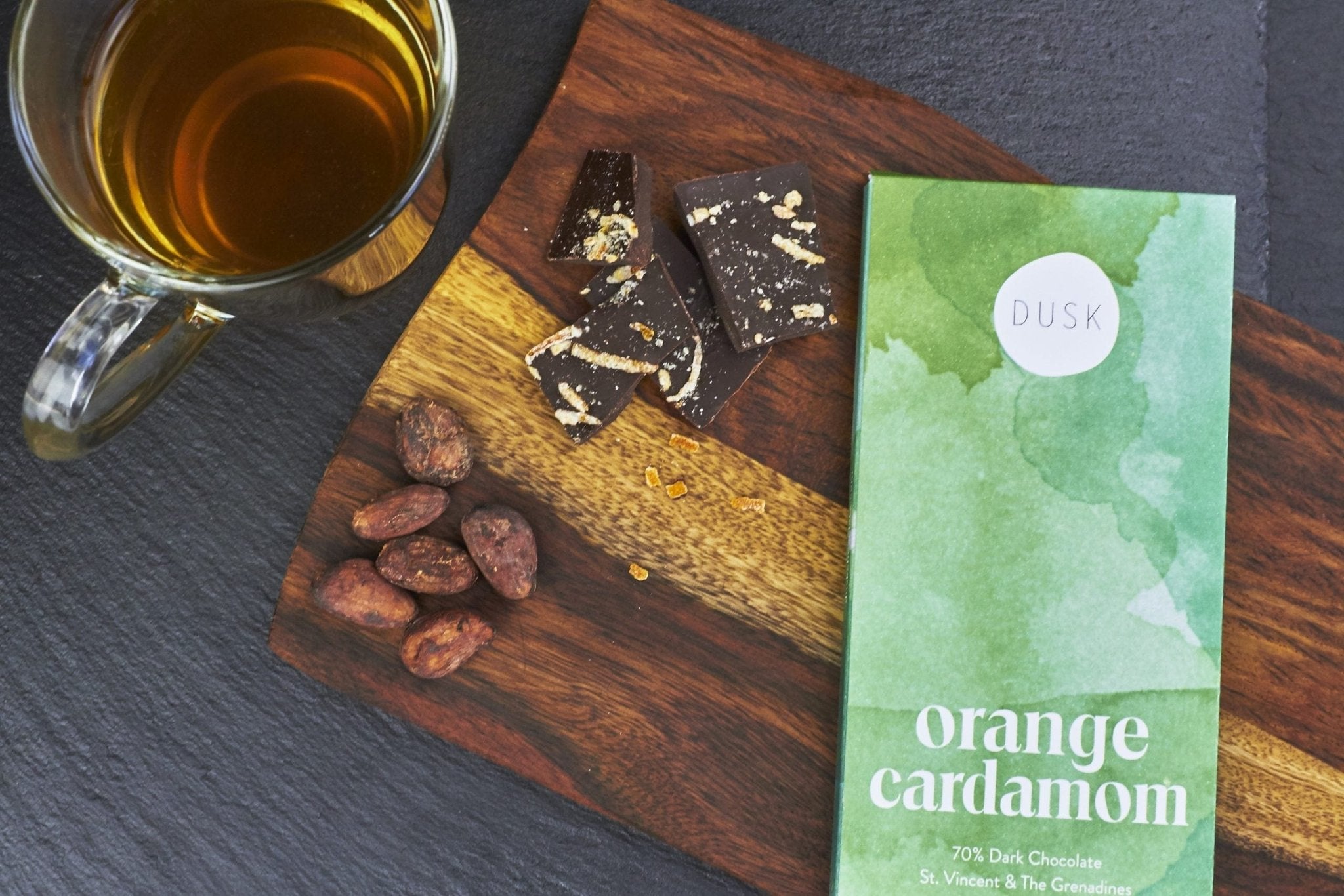 Vegan Chocolate - Orange Cardamom - Plastic Free Amsterdam