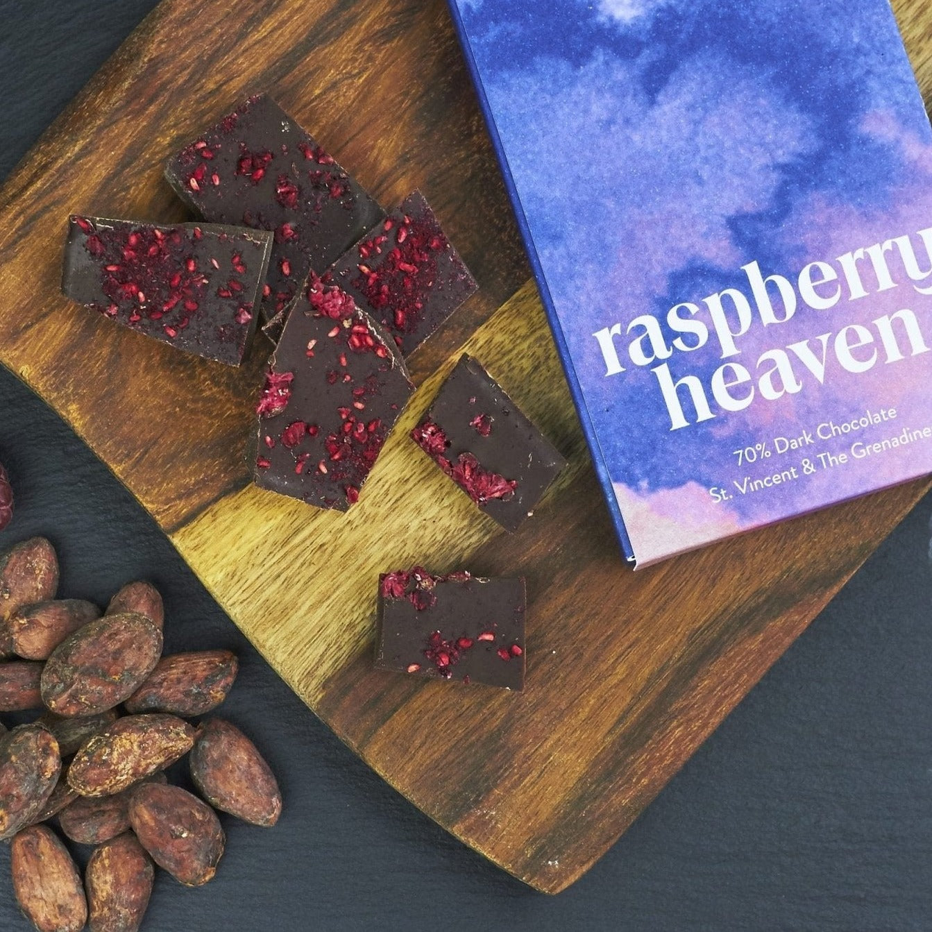 Vegan Chocolate - Raspberry Heaven - Plastic Free Amsterdam